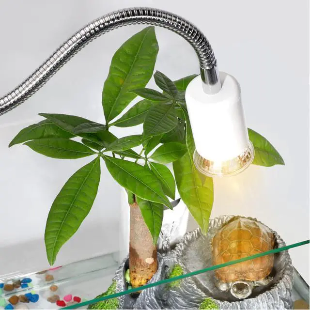 Alt view image 4 of 7 - Clip on Light E26/E27 Metal Clamp Light Socket with Plug and Switch 360° Flexible Rotatable for Bedside Office Basement Reptile Plant Illumination Clip Lamp White (No Bulb)