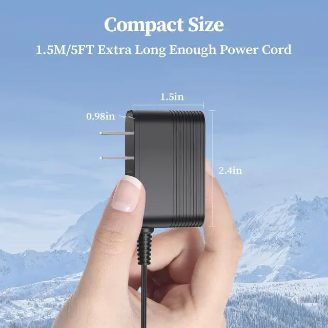 Alt view image 6 of 6 - 13.3V Charger for Ninja Blast Max Portable Blender Power Supply Replacement for Ninja Blast Max BC251 Portable Blender Power Cord