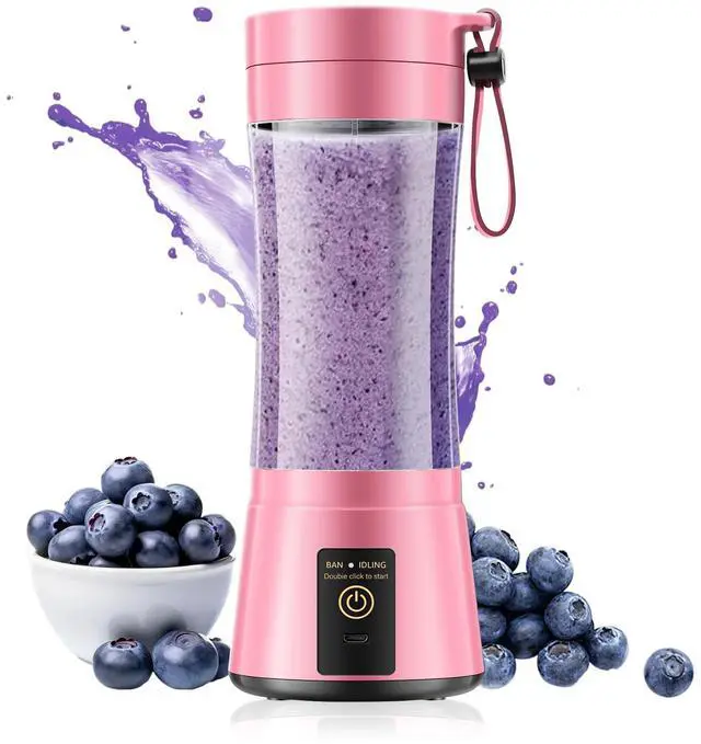 Main image of Portable Blender Personal Size Blender - 12 Oz BPA Free Travel Cup Make Smoothies and Shakes, Cordless USB Rechargeable, Lightweight Suit in Travel/Gym/Office