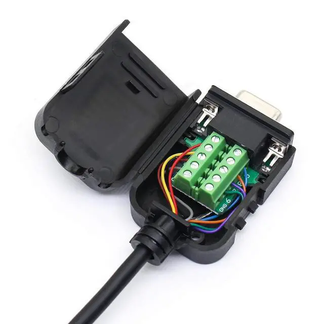 Alt view image 3 of 3 - 28 AWG 9/C CMP Plenum Rated Double Shielded Security RS232 Data Cable - 16 Feet - Use for DB9 Serial Adapters