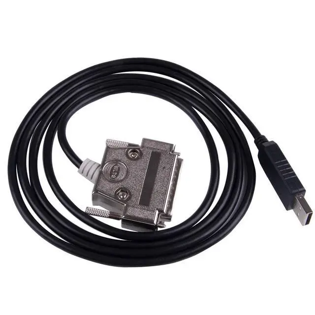 Alt view image 7 of 7 - USB to DB25 RS232 Serial Adapter Converter Cable Null Modem for Sharp X68K X68000 PC Communicate Programming Cable