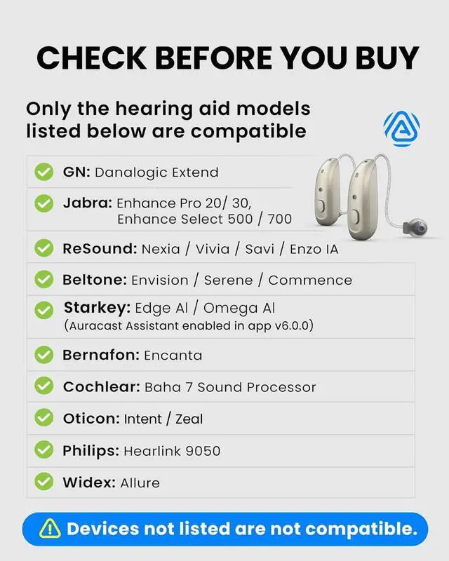 Alt view image 4 of 7 - Audikast 4 - Auracast & Bluetooth TV Transmitter for Headphones & Selected Hearing Aids, aptX Adaptive & HD, Optical & AUX Output, Future-Ready & Upgradeable