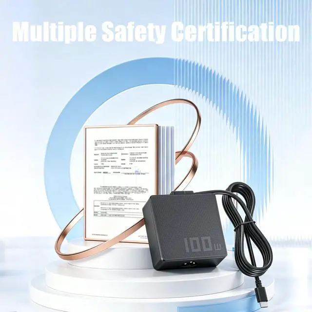 Alt view image 7 of 7 - 100W USB-C Compatible withAsus Rog Xbox Ally X Charger Legion Go S Handheld | Fit for Ally X Z1 R1 MSI Claw Steam Deck Handheld Console & ZenBook 14 14X S13 Rog Flow Z13 X13 GZ301 GV301 GV302 Laptop