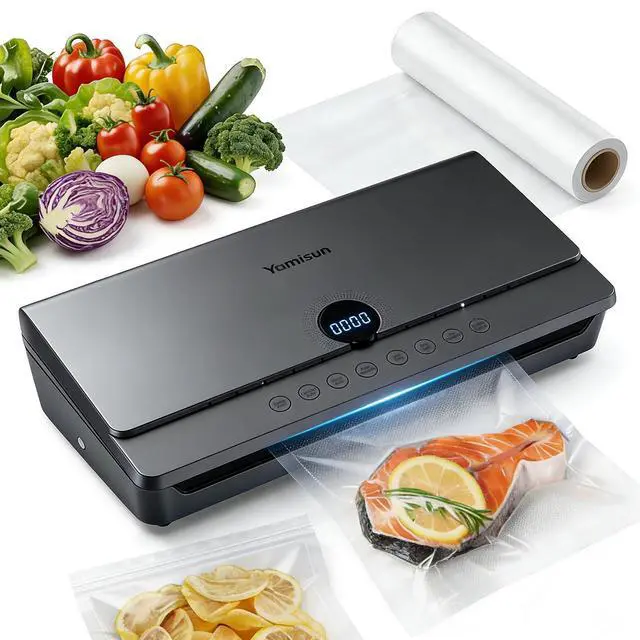 Main image of Vacuum Sealer for Food 90Kpa Powerful Vacuum Sealing Machine 7 in 1 Modes with Freshness Storage Bag Powerful Big Size (No pressing needed)