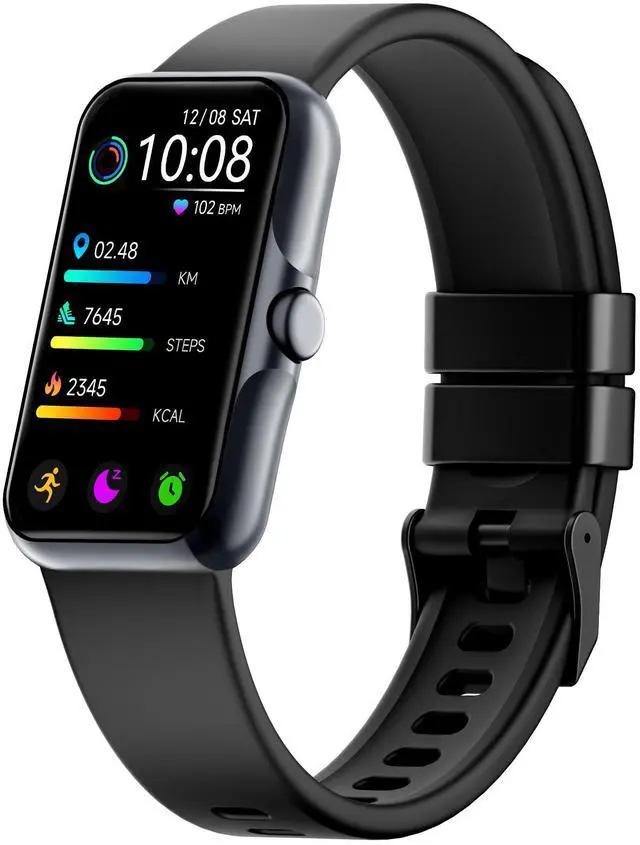 Main image of Health Fitness Tracker, Smart Watch with 24/7 Heart Rate and Blood Oxy-gen Monitor, Sleep Tracker with IP68 Waterproof, Activity Tracker Pedometer Step Counter for Women Men