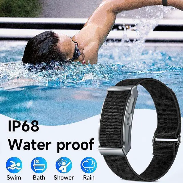 Alt view image 5 of 7 - Smart Health Tracker for Men Women,Heart Rate Monitor Wristband Fitness Smart Bracelet Sleep Tracker Step Counter Pedometer Multi Sport Modes Waterproof Wearable Activity Tracker (Black)