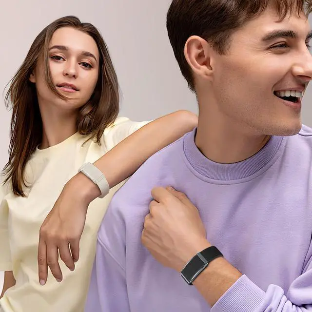 Alt view image 7 of 7 - Smart Health Tracker for Men Women,Heart Rate Monitor Wristband Fitness Smart Bracelet Sleep Tracker Step Counter Pedometer Multi Sport Modes Waterproof Wearable Activity Tracker (Black)