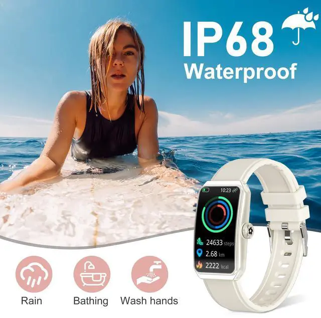 Alt view image 7 of 7 - Fitness Tracker with 24/7 Heart Rate, Blood Oxygen, Sleep Tracker, Waterproof Fitness Watch, Activity Tracker with Step Tracker for Women Men