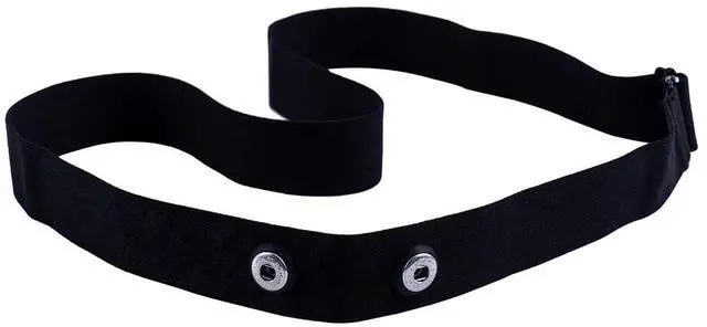 Main image of Heart Rate Monitor Chest Strap Compatible with Polar H10 H9 H7 H1 Wahoo Tickr Garmin HRM COOSPO,Black M-XXL