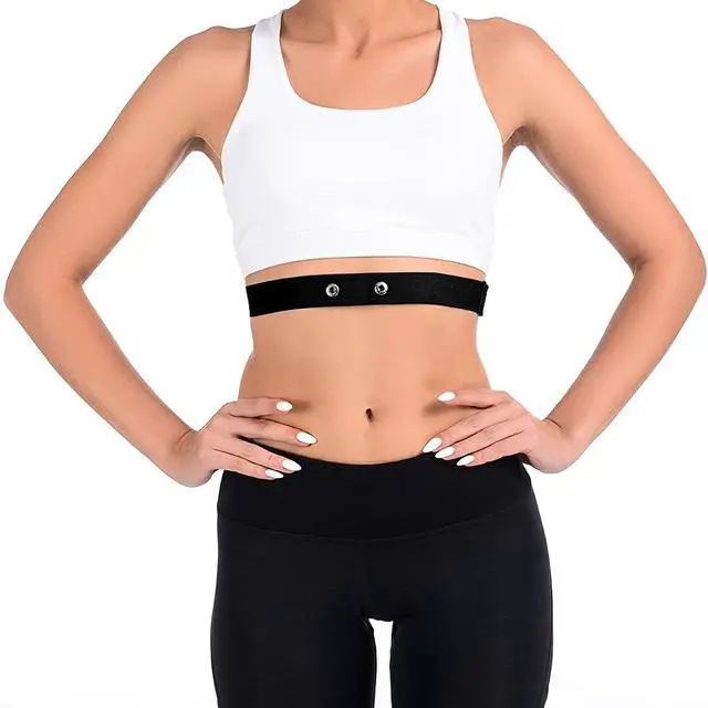 Alt view image 7 of 7 - Heart Rate Monitor Chest Strap Compatible with Polar H10 H9 H7 H1 Wahoo Tickr Garmin HRM COOSPO,Black M-XXL
