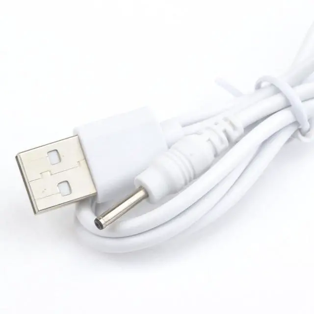 Alt view image 6 of 6 - Chofit Charger Cable Cord Compatible with for Womanizer Pro40/Womanizer W500 Massagers Charging Cable with 2-Magnet Connector, 3.3ft USB Portable Replacement Cable (White)