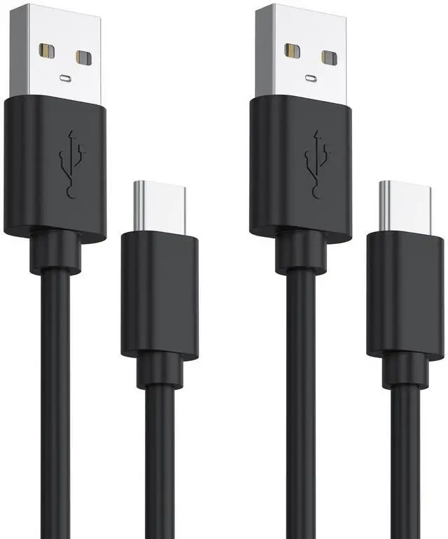 Main image of 2 Pack PS5 Controller Charging Cable, 3.3ft Replacement USB C Charging Cable for PlayStation 5 DualSense, Xbox Series S/Series X, Elite Series 2, Switch Controller