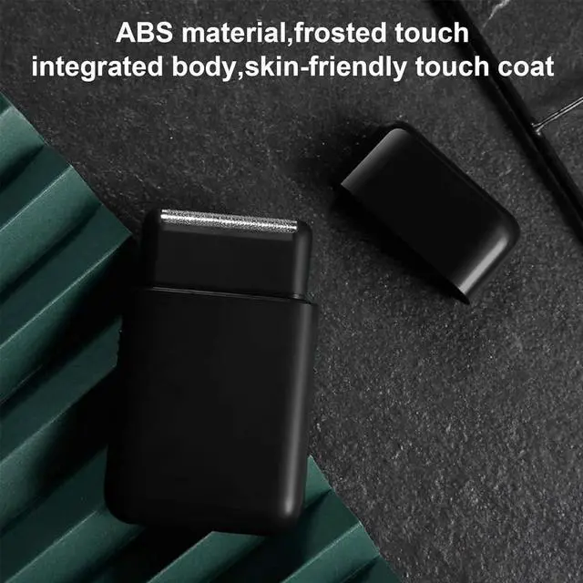 Alt view image 6 of 7 - Men's Foil Shaver - USB Rechargeable Mini Portable Electric Shaver, Multifunction Stubble Trimmer with Pop-Up Sideburn Razor, Sensitive Skin Friendly for Beards, Ideal for Travel/Gym/Home