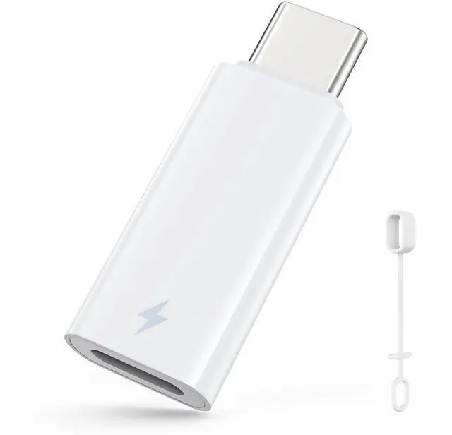 Main image of 60W USB C to Lightning Headphone Audio Adapter for iPhone 17 Air 16 16e 15 Pro Max Plus, iPad Pro/Air - PD Fast Charging Data Lightning to USB C Adapter for Earphones, Not for OTG/Lavalier Microphone