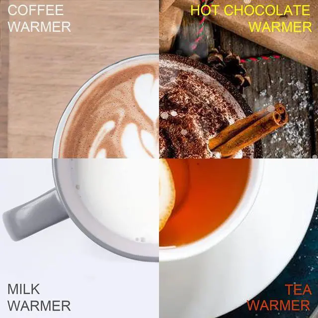 Alt view image 5 of 7 - Teapot Warmer, Ceramic Teapot Heater with Cork Cushion Coffee Tea Warmer for Glass, Stainless Steel, Ceramic Teapot and Other Heatproof Dish Warming Use