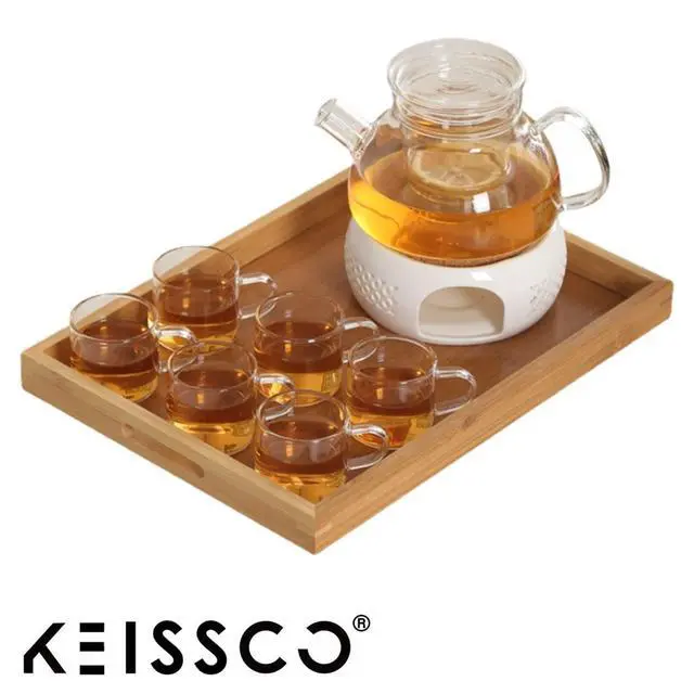 Alt view image 6 of 7 - Teapot Warmer, Ceramic Teapot Heater with Cork Cushion Coffee Tea Warmer for Glass, Stainless Steel, Ceramic Teapot and Other Heatproof Dish Warming Use