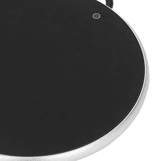 Alt view image 7 of 7 - USB Candle Warmer 5V 2A, 4.1in Coffee Mug Warmer Cup Warmer Smart Power Off Function 55°C Constant Temperature for Home for Office(Silver)