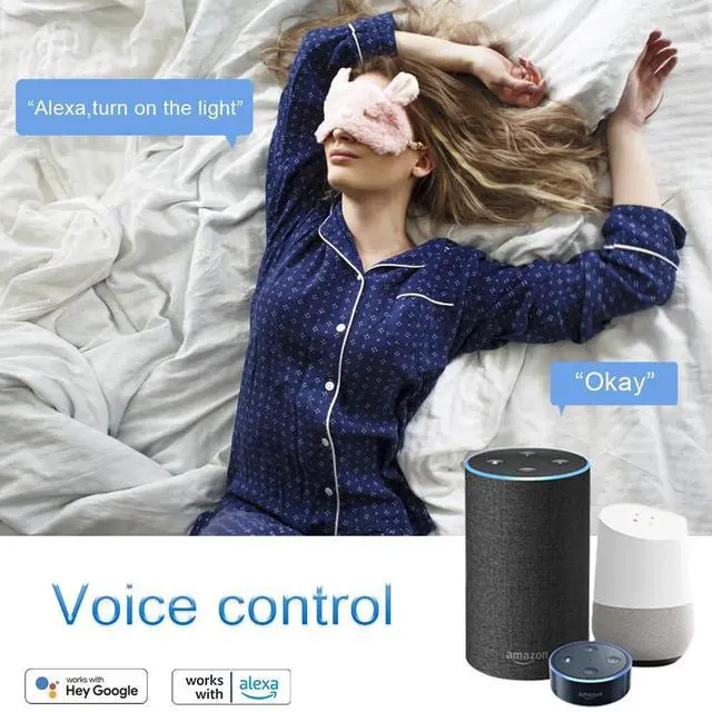 Alt view image 4 of 7 - Wi-Fi Smart 2.4G Remote Control Light Socket E26 E27 Bulb Socket Adapter, eWeLink APP Remote Timing, Compatible with Alexa and Google