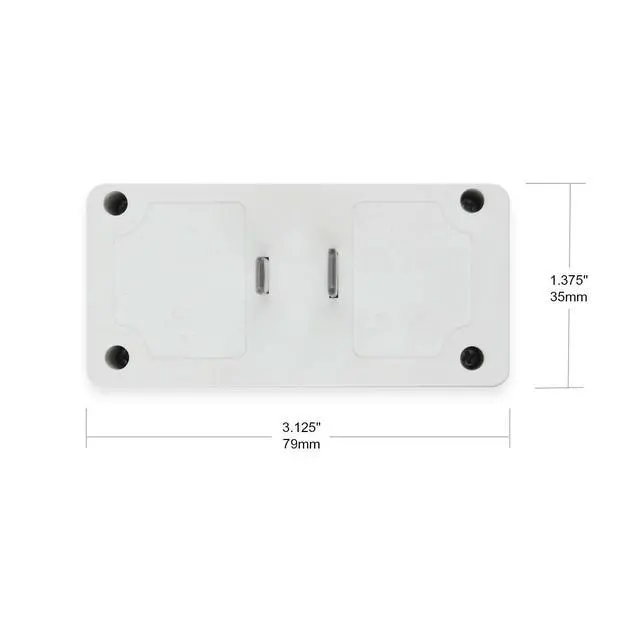 Alt view image 4 of 6 - 2-Pack Indoor Countdown Timer with Repeat Function, Illuminated Buttons, and Auto Shut-Off Outlet Ideal for Chargers, Christmas Security, Lights, UL Listed