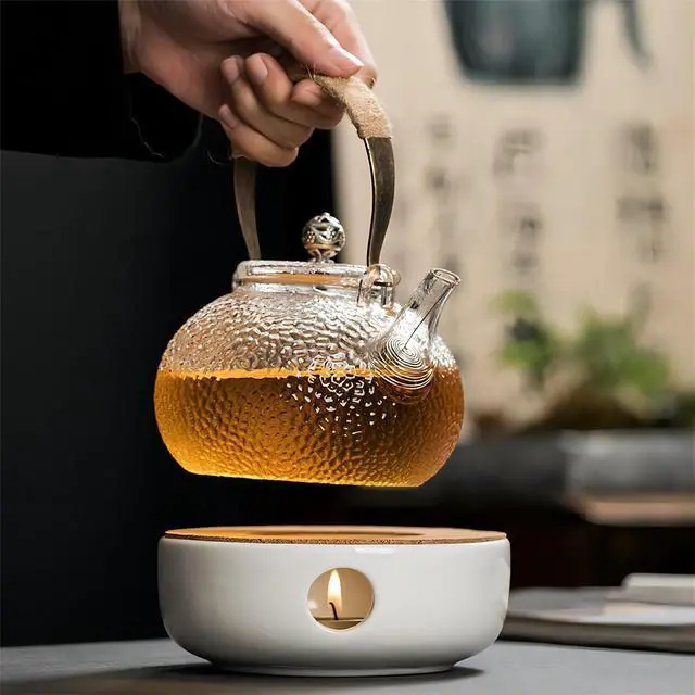 Alt view image 4 of 7 - Teapot Heater, Tea Light Warmer, Suitable for Teapot and Mugs, 6 Inches (Candles not Included)