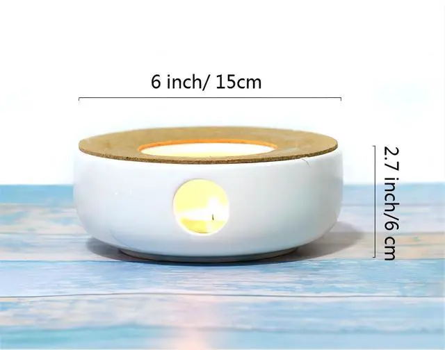 Alt view image 2 of 7 - Teapot Heater, Tea Light Warmer, Suitable for Teapot and Mugs, 6 Inches (Candles not Included)