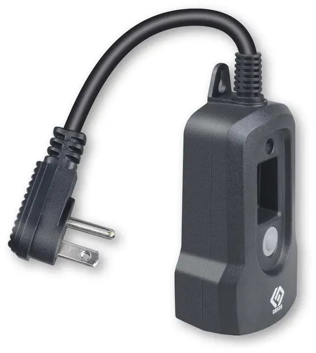 Alt view image 2 of 5 - Outdoor 24-Hour Light Timer, Water Resistant, Photocell Dusk to Dawn Light Sensor Countdown Timer, 14AWG Cord, Two Grounded Outlets for Home, Christmas Lights, Garden.15A, UL Listed.