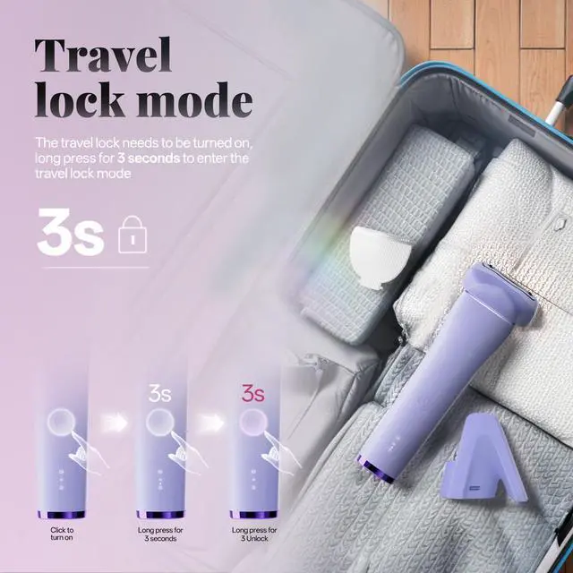 Alt view image 4 of 7 - Electric Razors for Women, Gentle Painless Electric Razor for Silk Skin, IPX6 Waterproof Electric Shaver Trimmer & Body Shaver, Easy to Use & Clean, Dry & Wet for Arms, Legs