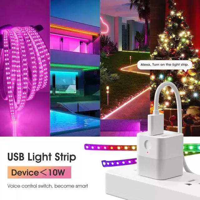 Alt view image 5 of 5 - eWelink app Micro WiFi USB Type A Adaptor, Smart 5-12V DC Outlet Switch,Remote Timer Your USB Device by Phone app,Compatible with Alexa Google Home