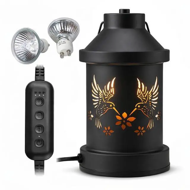 Alt view image 2 of 7 - Hummingbird Candle Warmer Lamp Timer - Mothers Day Gifts for Mom, Birthday Gifts for Women, House Warming Gifts New Home Decor