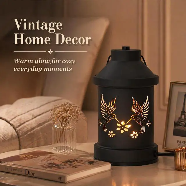 Alt view image 3 of 7 - Hummingbird Candle Warmer Lamp Timer - Mothers Day Gifts for Mom, Birthday Gifts for Women, House Warming Gifts New Home Decor