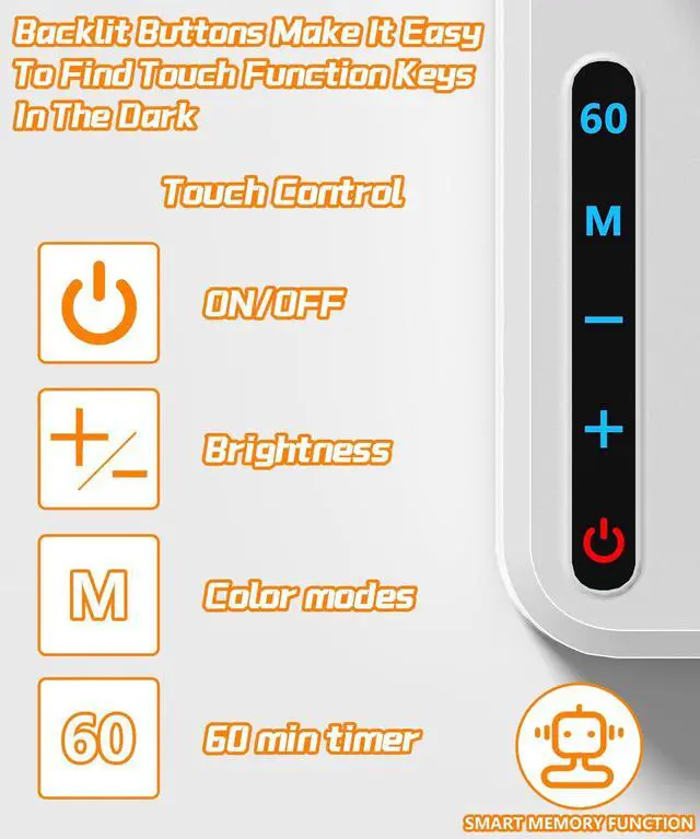 Alt view image 6 of 7 - Desk Lamp, LED Desk Lamps for Home Office with 2 USB Charging Port/Outlet/Organizer,Desk Lamp for College Dorm Eye-Caring Study Light,Gooseneck Table Lamp with Pen Holders/Storage,9 Lighting Modes