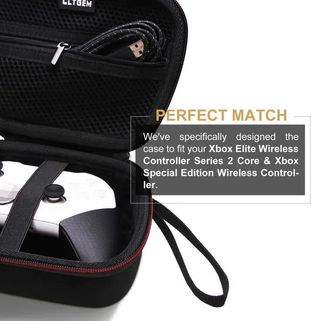 Alt view image 5 of 7 - Controller Case Compatible with Xbox Core/Xbox Elite Series 2 Core/PlayStation DualSense/GameSir G7 SE/PowerA Gaming Controller, Black