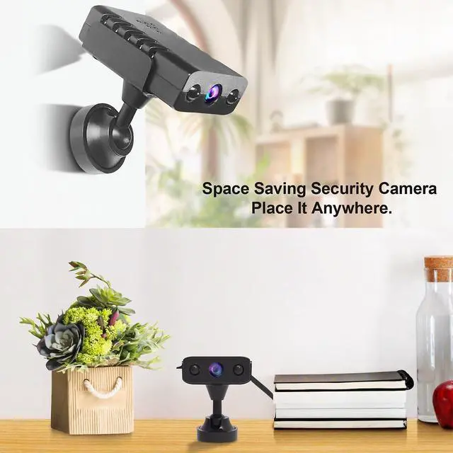 Alt view image 6 of 6 - Smallest Hidden Camera Detector,1080P Wireless Wifi Cameras For Home Security Camera,Small Cameras Baby Monitor with Night Vision,AI Human Motion Detection,Cloud Storage,for Security with iOS,Android
