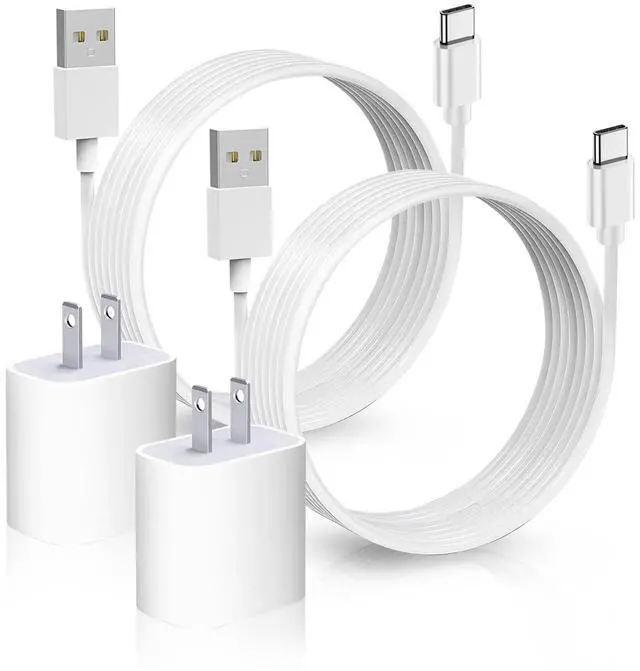 Main image of 2 Pack 10FT USB C Camera Charger for Arlo Essential 2K, Alro Essential 2nd Generation, Pro 6, Blink Mini 2nd, Blink Outdoor 4 4th Generation, Petcube Cam 360 Camera Charger Charging Cord Power Cable