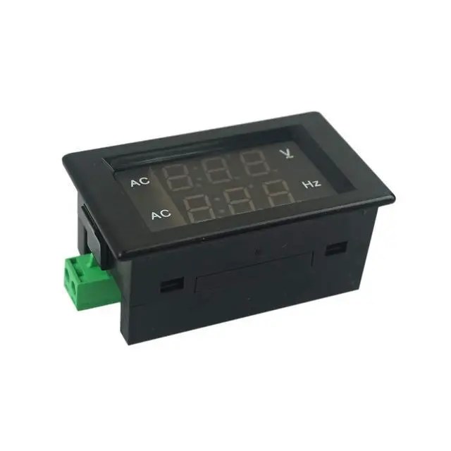 Alt view image 5 of 7 - Digital AC Voltage Frequency Meter, AC 80-500V Voltmeter 45-65Hz Frequency Counter, LED Display Voltage Gauge, Mini Volt Hz Monitor Tester, High Voltage Panel Indicator -for Generator, RV