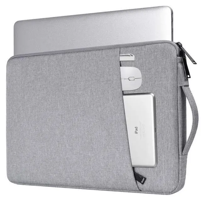 Main image of 17.3 Inch Laptop Case Bag for HP 17.3 / Envy 17 17t/ Pavilion 17, Acer Nitro 5, Lenovo IdeaPad 3 17, ASUS VivoBook Pro 17 Carrying Protective Case(Light Grey)