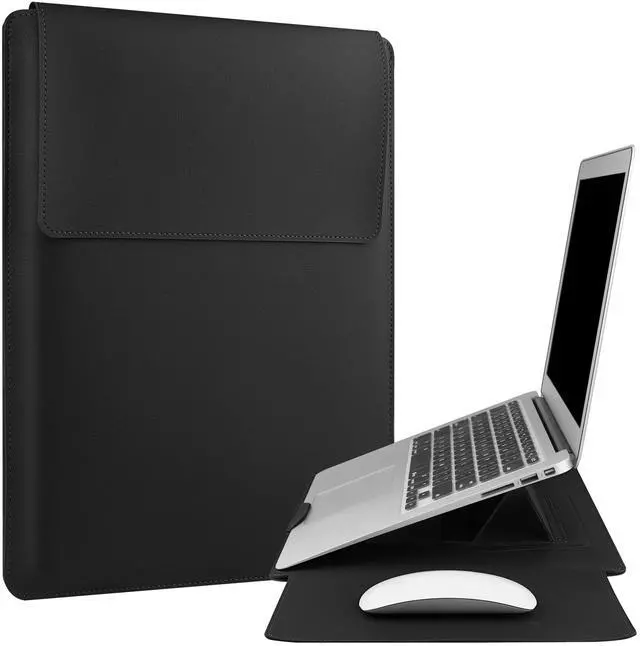 Main image of 17.3 inch Laptop Sleeve Case for Essential 17/ TPN-I139_320M3AV(2023/2025)/Pavilion Envy 17,Compatible with IdeaPad/LG Gram/ASUS/Dell/ROG Strix/Acer 17''-17.3'' Laptop Bag, Black