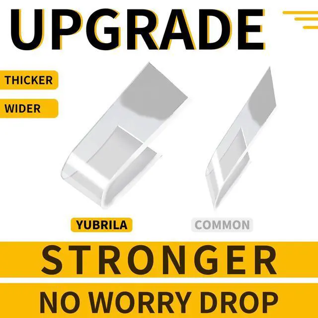 Alt view image 4 of 6 - Double Sided Tape Heavy Duty,6 Rolls,No Damage Walls,Nano Mounting Tape