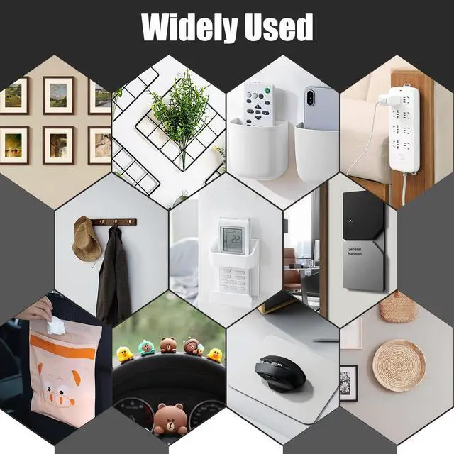 Alt view image 3 of 6 - Transparent Nano Double-Sided Tape Heavy Duty, 16.4ft Clear Strong Sticky Adhesive Mounting Tape, Narrow Waterproof Decorative Acrylic Gel Tape for Wall, Poster, Photos, Hanging Decoration Craft, DIY