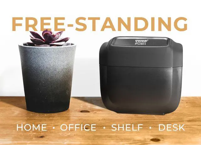 Alt view image 4 of 7 - Automotive Trash Can, Pack of 2, with 60 x Replacement Trash Bags, Clip onto Car Door, Seat Back Pocket, Or Free-Standing Home, Office