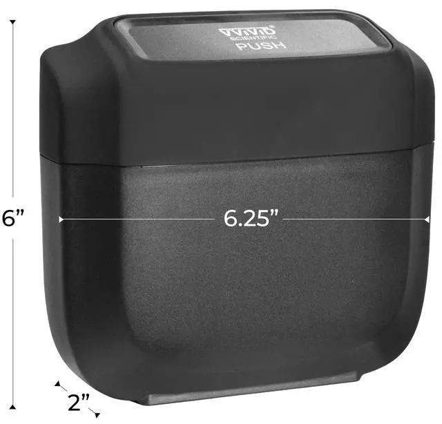 Alt view image 7 of 7 - Automotive Trash Can, Pack of 2, with 60 x Replacement Trash Bags, Clip onto Car Door, Seat Back Pocket, Or Free-Standing Home, Office