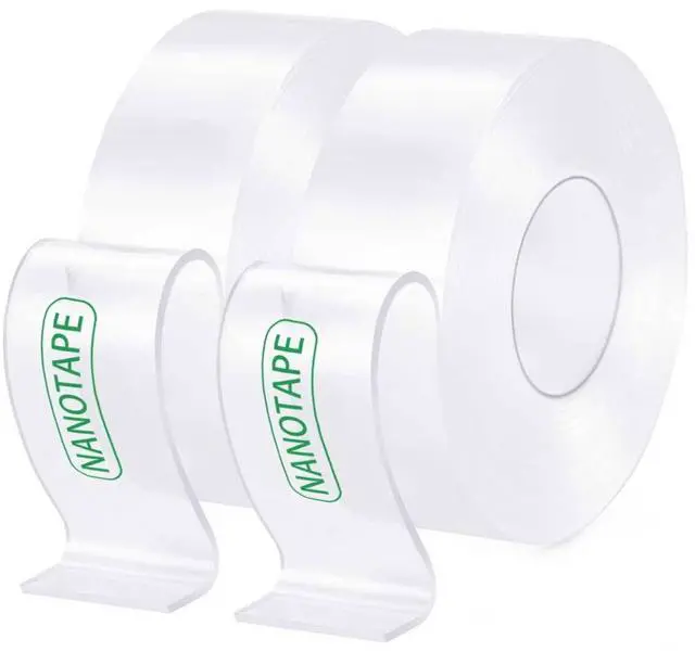 Main image of Double Sided Heavy Duty Nano Mounting Tape 1.18" x 120"2 Rolls,Total 20FT)