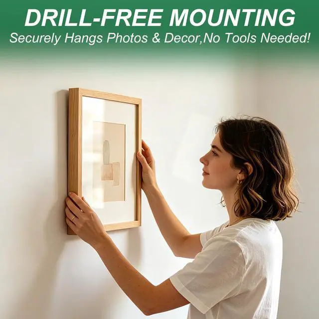 Alt view image 3 of 7 - Double Sided Heavy Duty Nano Mounting Tape 1.18" x 120"2 Rolls,Total 20FT)
