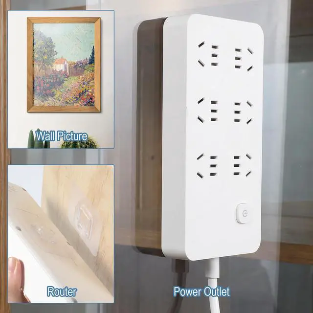 Alt view image 6 of 7 - 20 Pack Clear PVC Heavy Duty Double Sided Adhesive Wall Hooks | No Drill Self-Adhesive Hanging Hooks, Practical Storage Organizer for Home, Office, and RV Decor Items