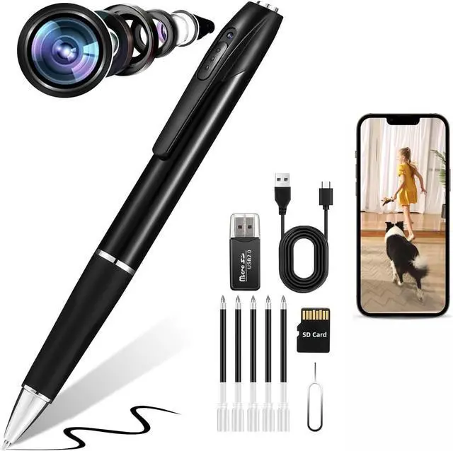 Main image of 1080P Mini Hidden Camera,HD Camera Pen Nanny Cam Mini Security Cameras,Long Battery Life,Easy to Use,Micro Pen Camera for Important Moment2026 Upgrade