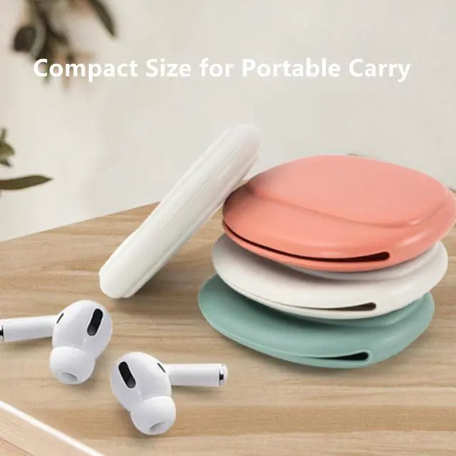 Alt view image 3 of 7 - 3 Pcs Silicone Earbud Case | Earphone Storage Organizer, For Earpieces SD Card Camera Chips, Travel Use