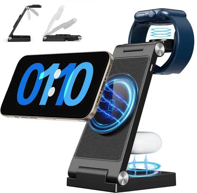Main image of 2026 Traveling Wireless Mag-Safe Fast Charging Station