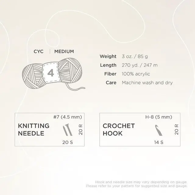 Alt view image 4 of 4 - , Muticolor Ferris Wheel Yarn for Knitting, Crocheting, and Crafts, Buttercup, 1