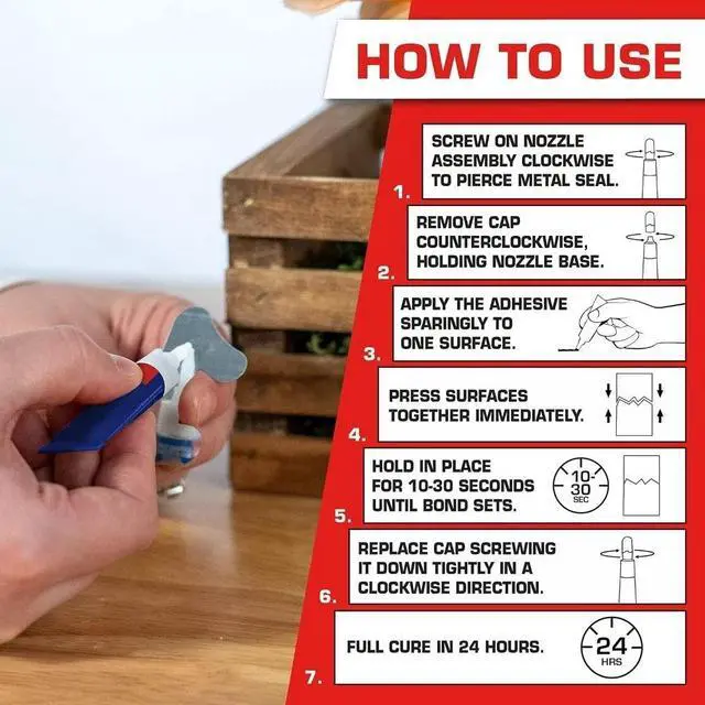 Alt view image 2 of 4 - Super Glue Liquid, Clear, 0.07 fl oz Tube, 2 Pack - Superglue for Plastic,