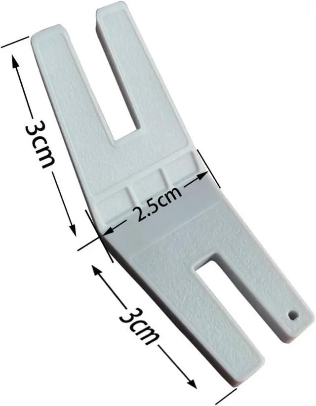 Alt view image 2 of 4 - 2Pcs Hump Jumper Sewing Tool Hemming Tool | for Seam Aid & Rolled Hemmer Foot